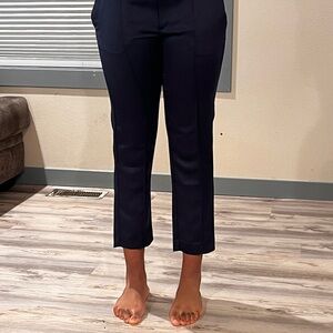 Banana Republic Satin navy pants
